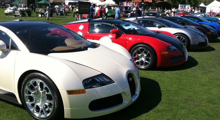 Bugatti at the Quail